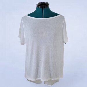 Karma Mala Tee in White - Size Large‎